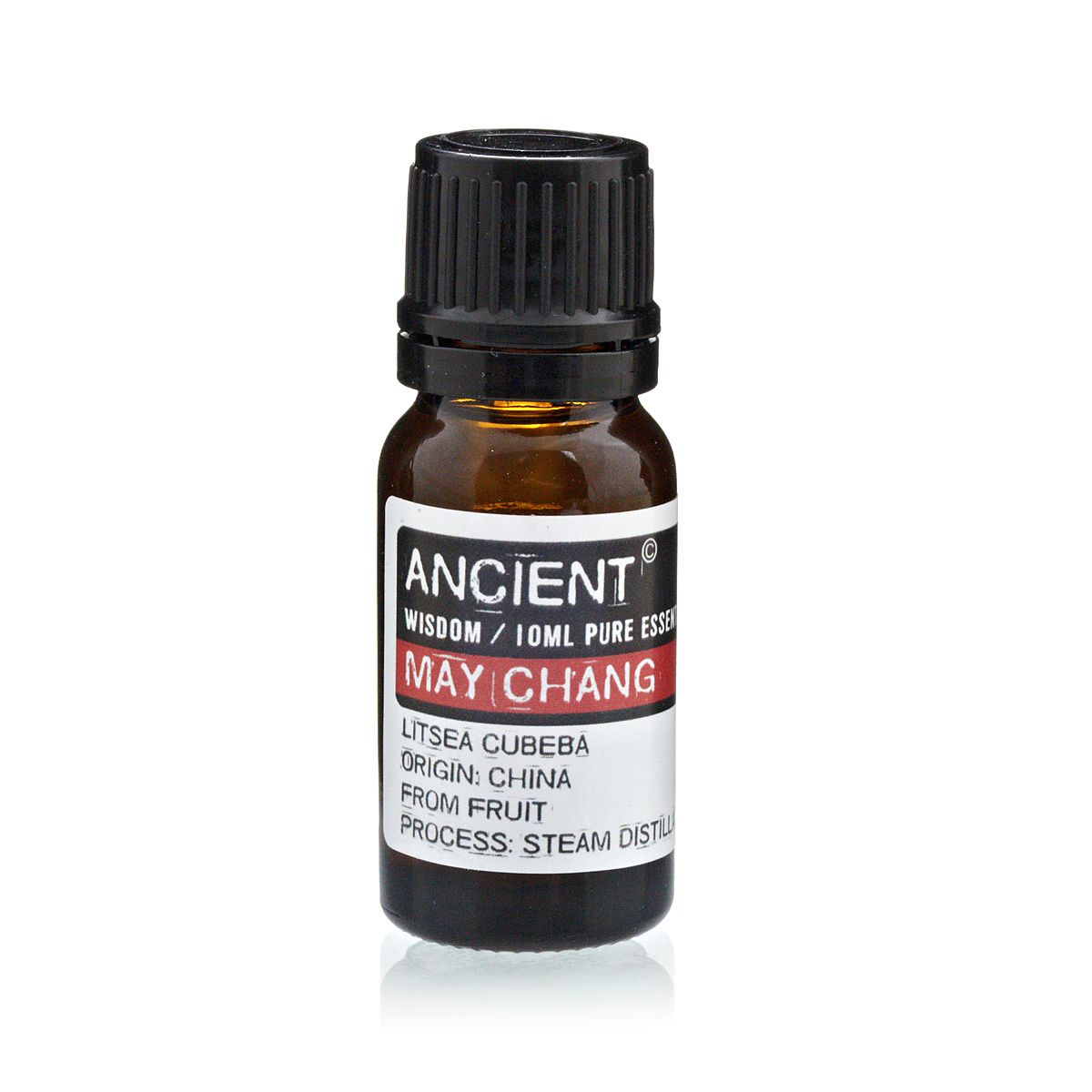 10 ml bottle of May Chang Essential Oil Litsea Cubeba with fruit extract from China