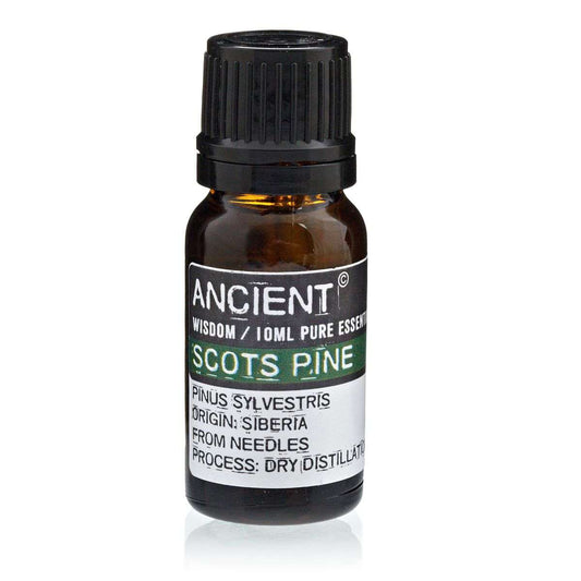 10 ml bottle of Pine Sylvestris Essential Oil from Siberian pine needles