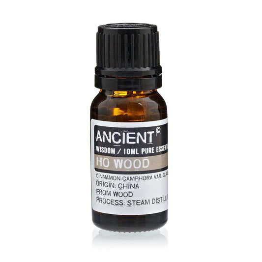 10 ml bottle of Ho Wood Essential Oil extracted from Cinnamomum Camphora wood by steam distillation from China